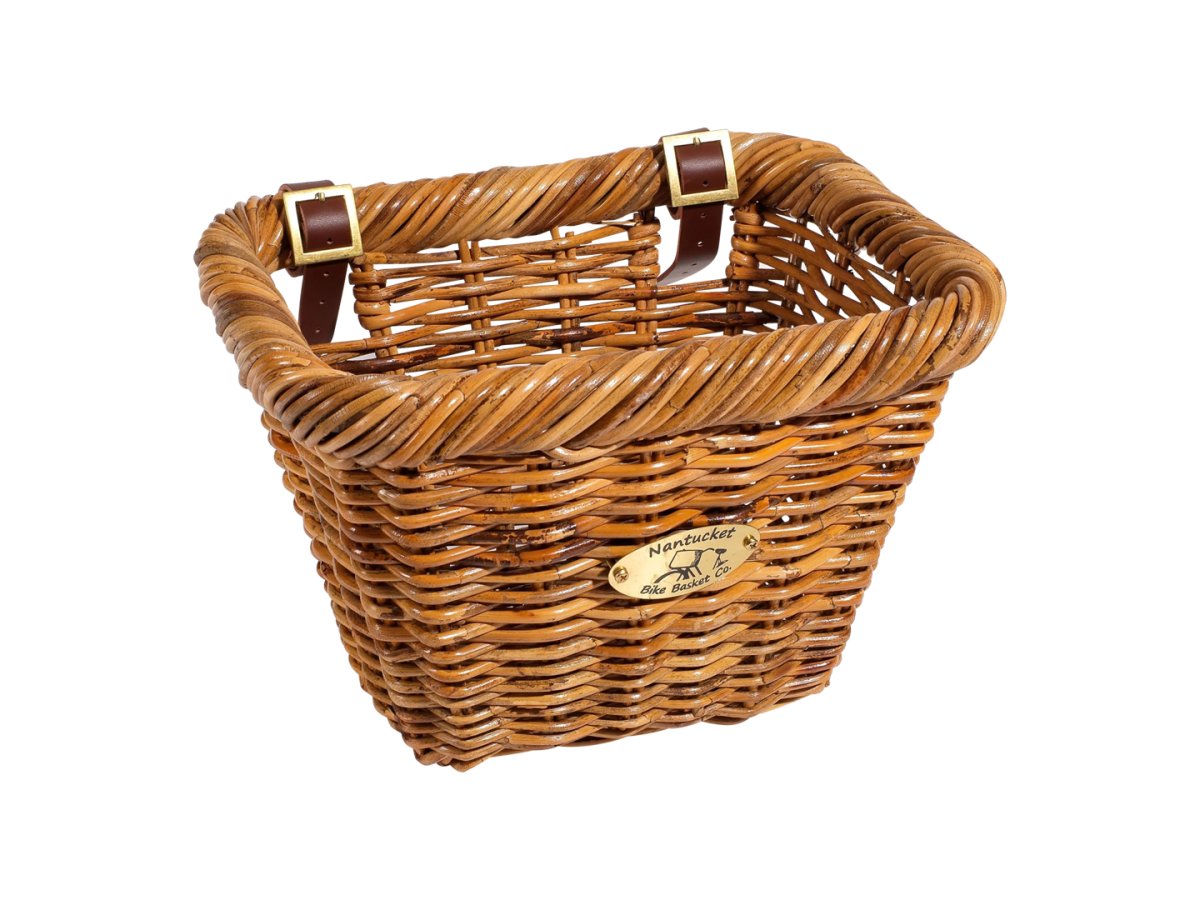 Nantucket Cisco Rectangle Front Bike Basket
