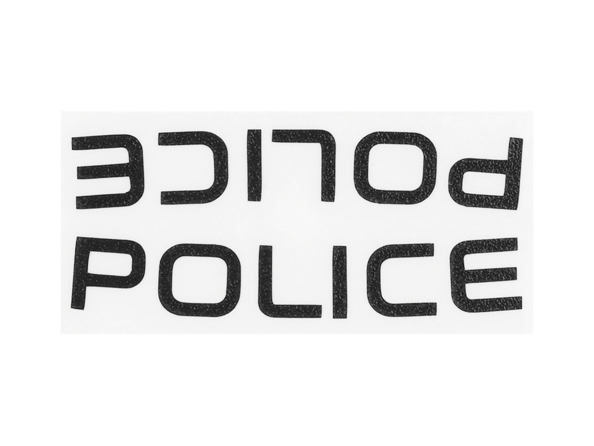 Bontrager Public Safety Services Helmet Stickers