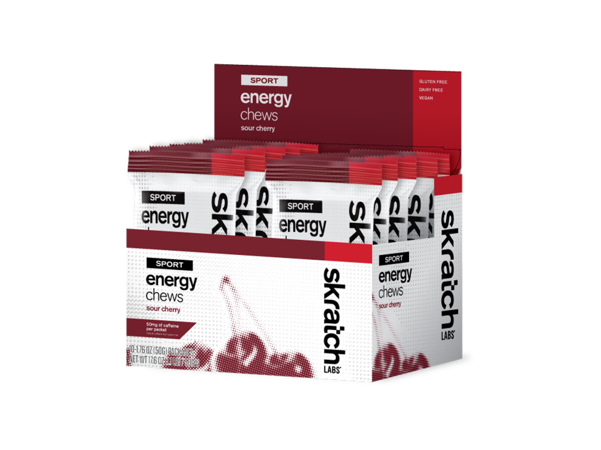 Skratch Labs Energy Chews Sport Fuel Box of 10
